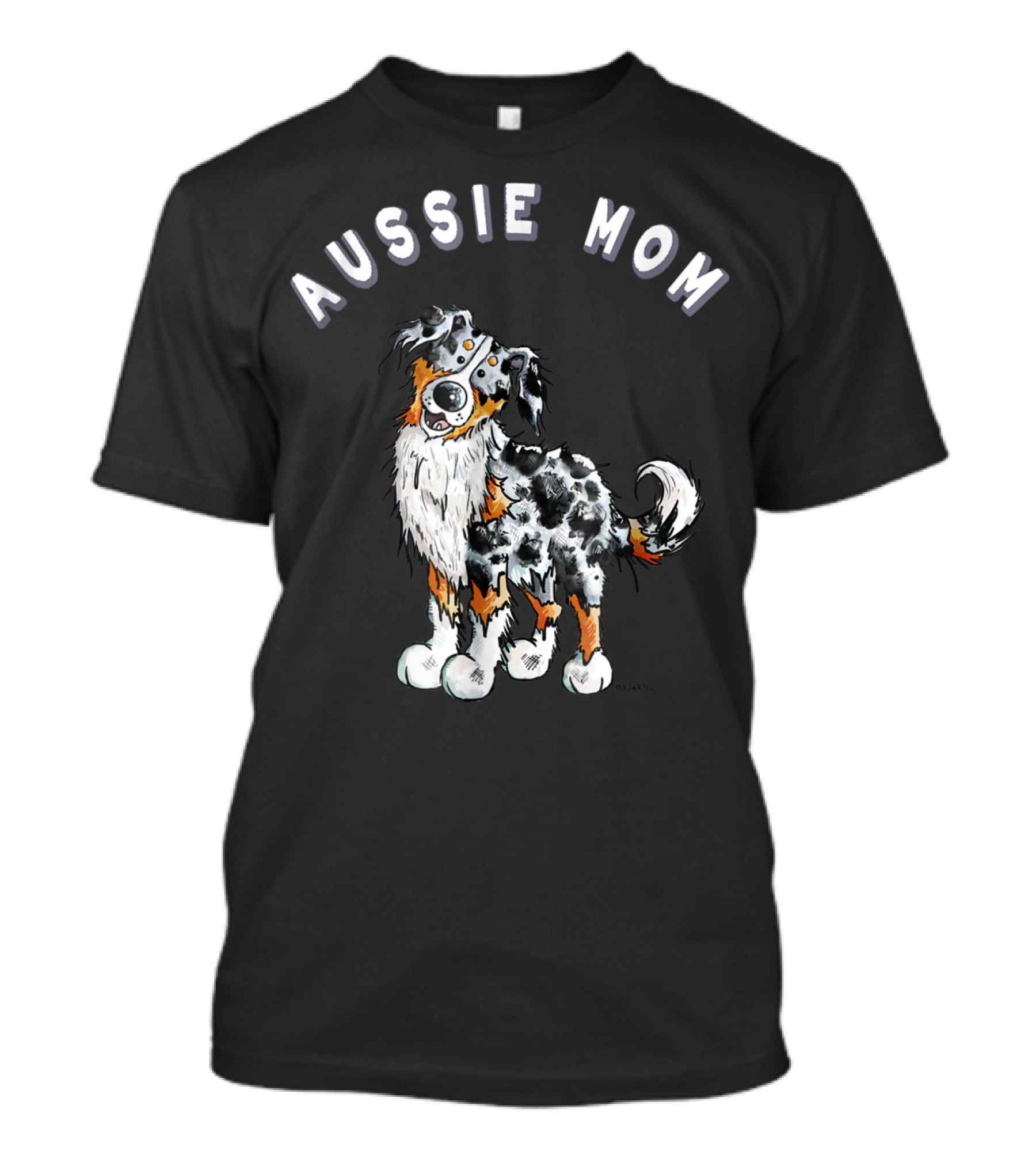 Aussie Mom Australian Shepherd T-Shirt