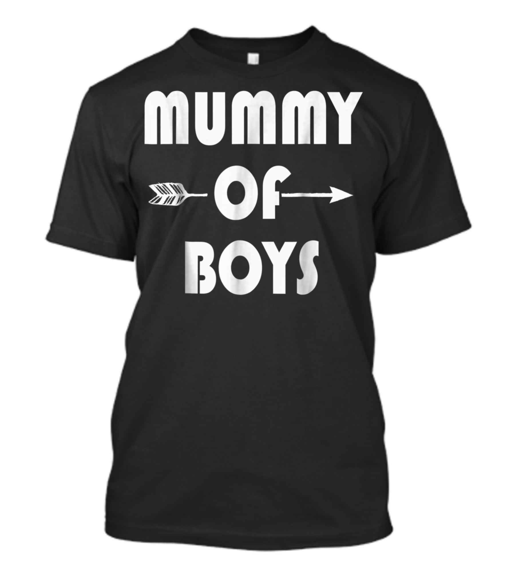 Mummy Of Boys Arrow Motif T-Shirt
