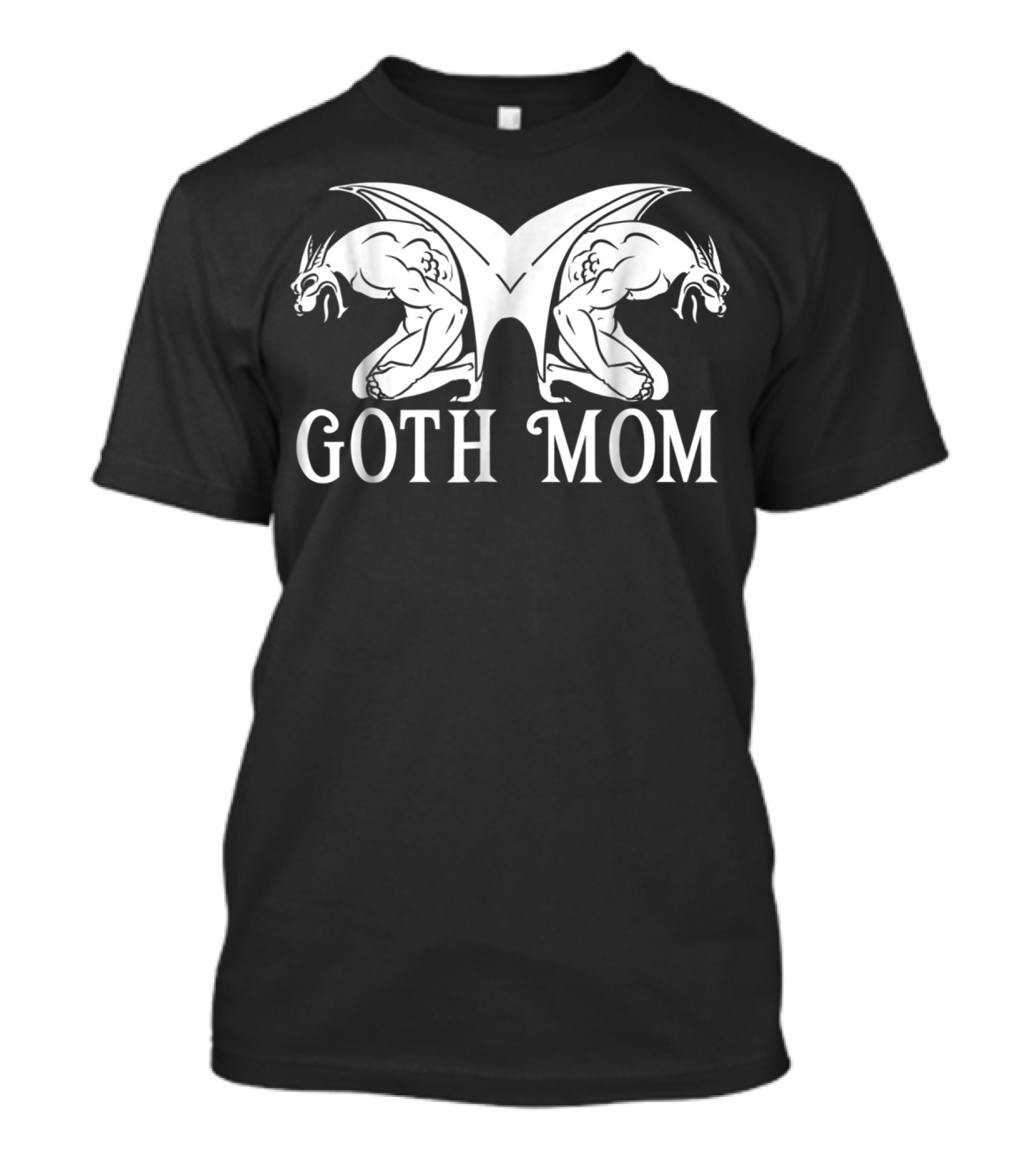Goth Mom Gargoyle Embrace T-Shirt