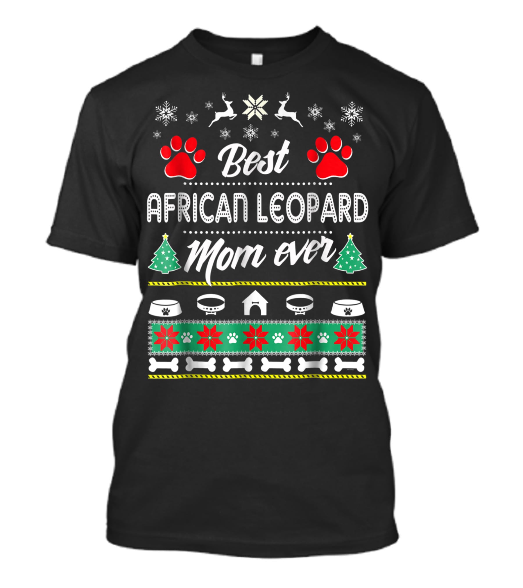 Best African Leopard Mom Ever T-Shirt