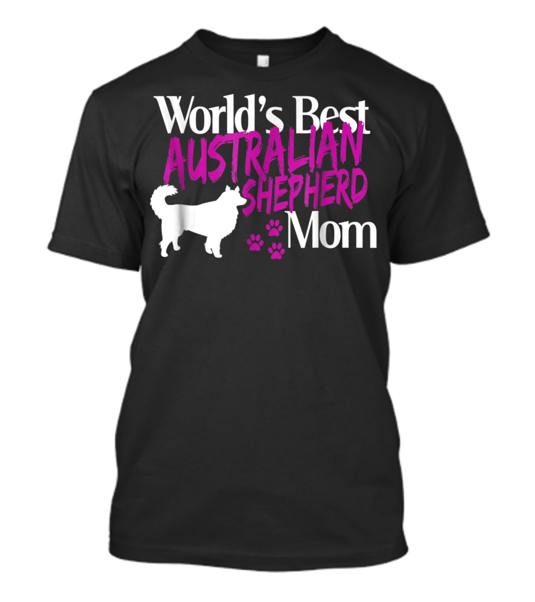 World's Best Australian Shepherd Mom T-Shirt