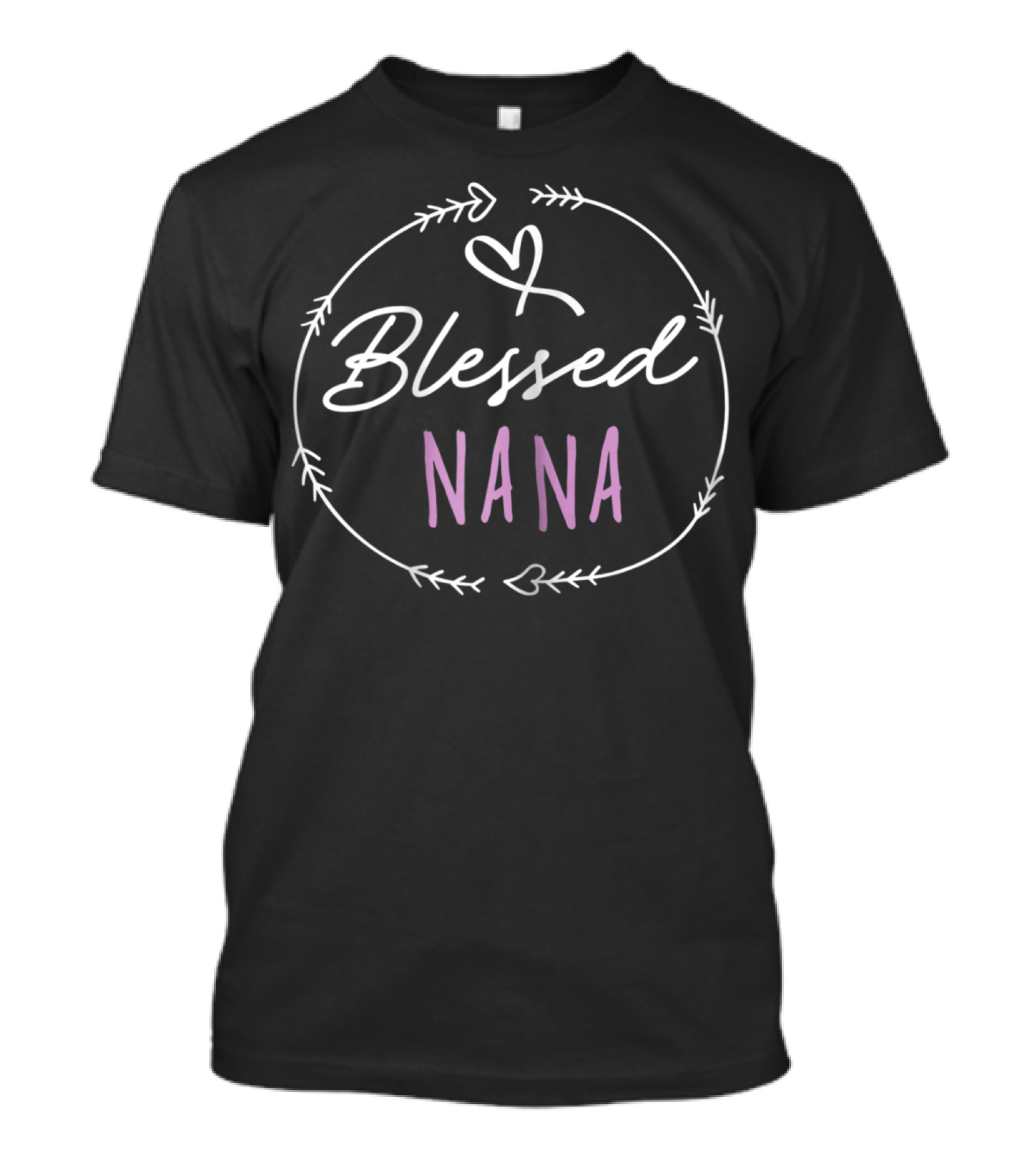 Blessed Nana Grandma Christmas Mom46 T-Shirt