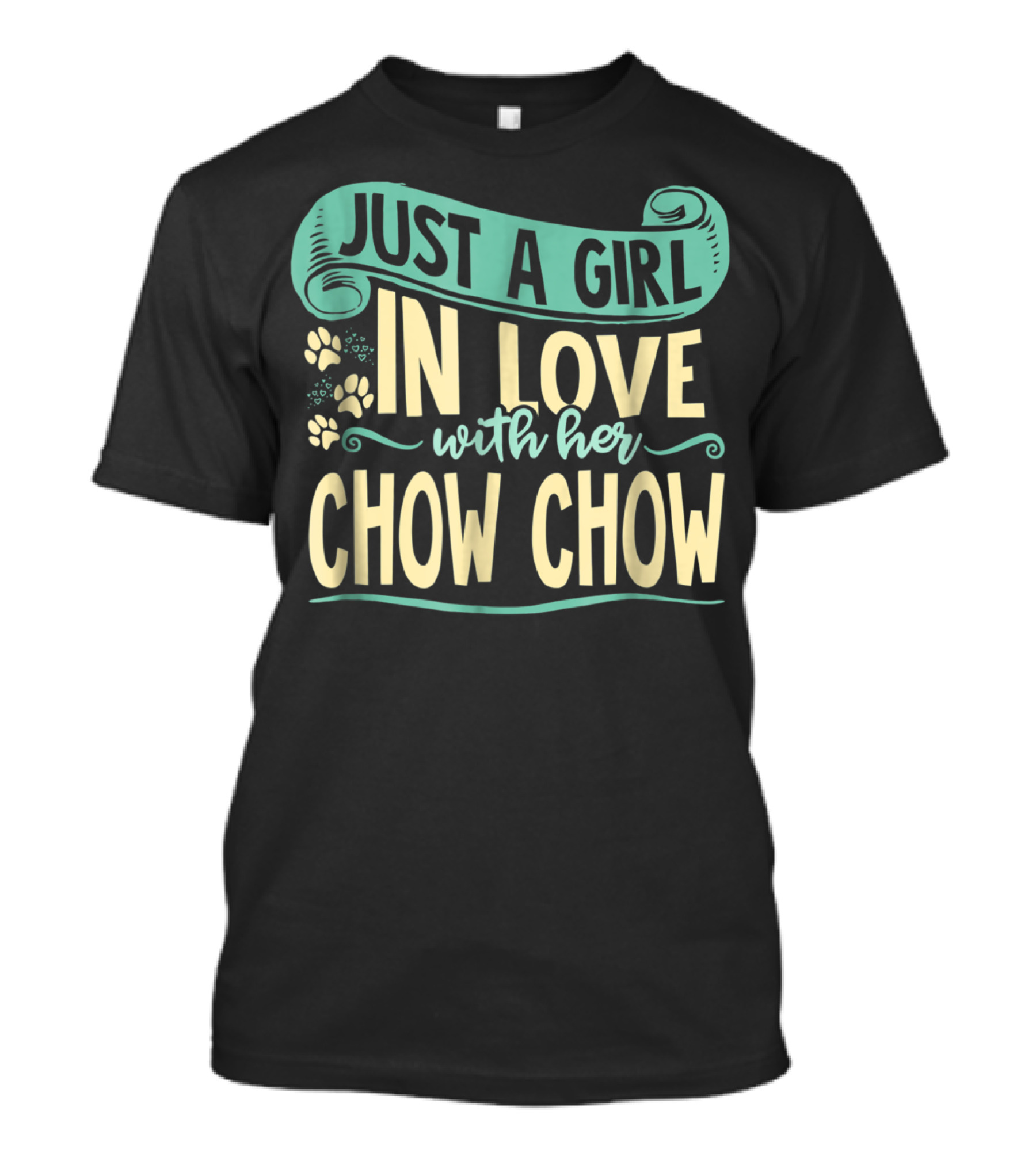 Just A Girl In Love With Her Chow Chow T-Shirt