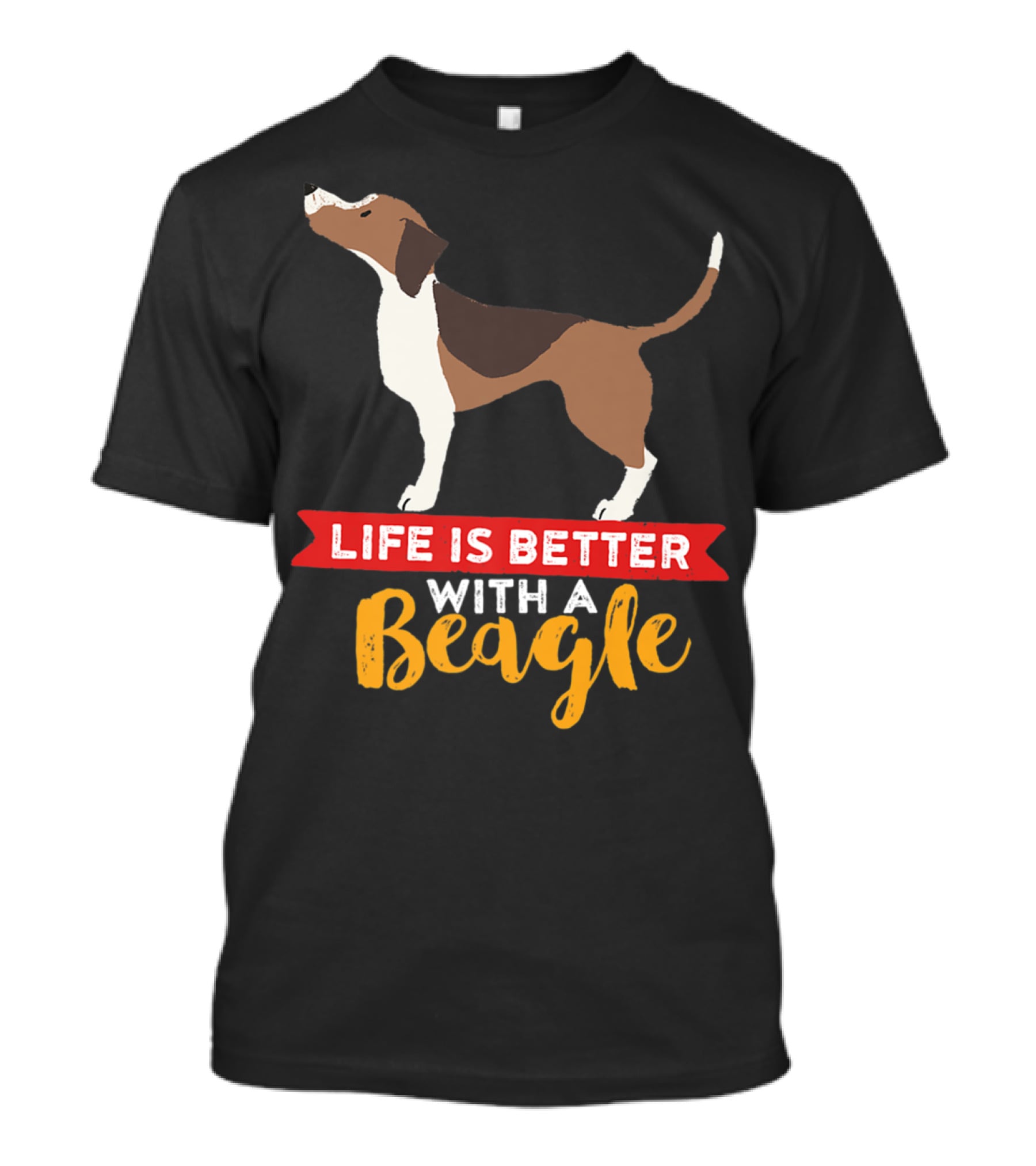 Life Is Better With A Beagle For Puppy Owner Mom And Dad T-Shirt