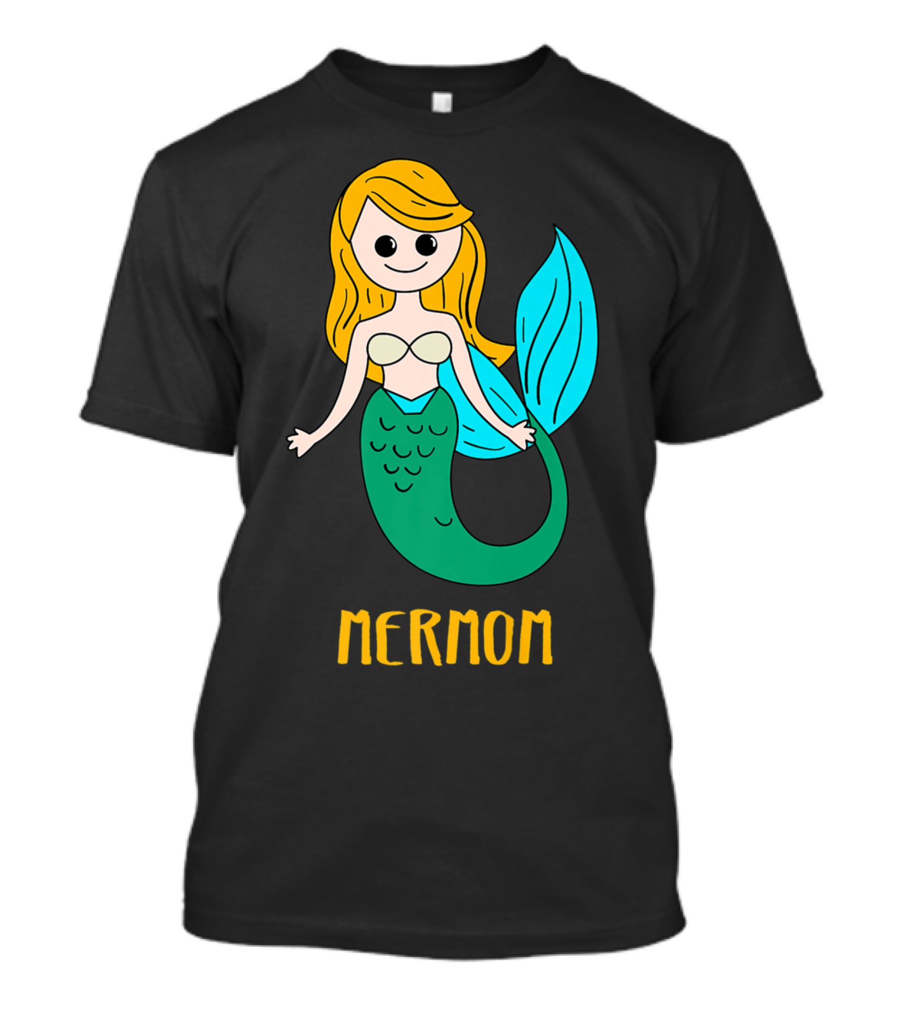 Cute Mermom For Stylish Women And Mothers T-Shirt