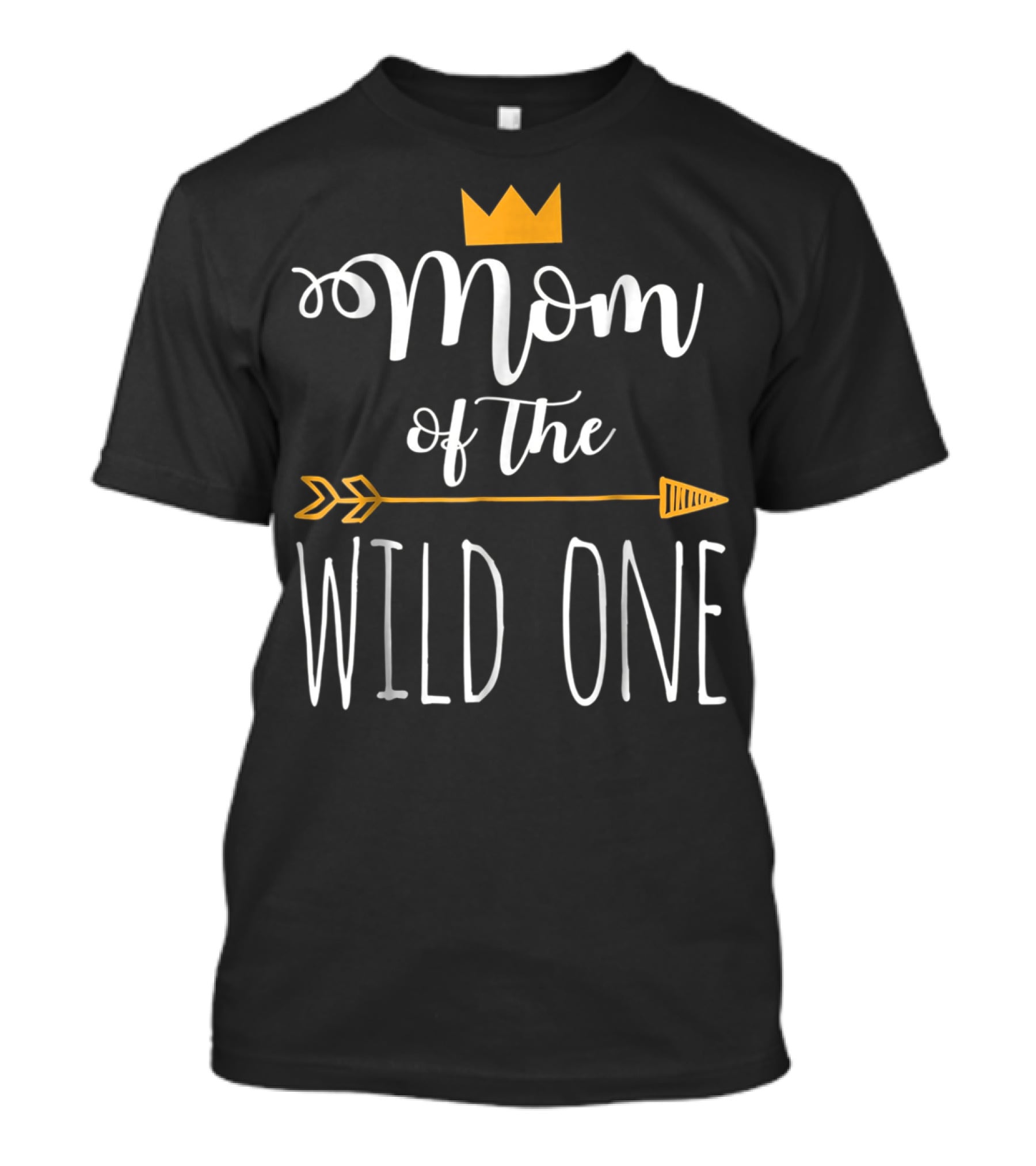 Mom Of The Wild One With Crown And Arrow T-Shirt