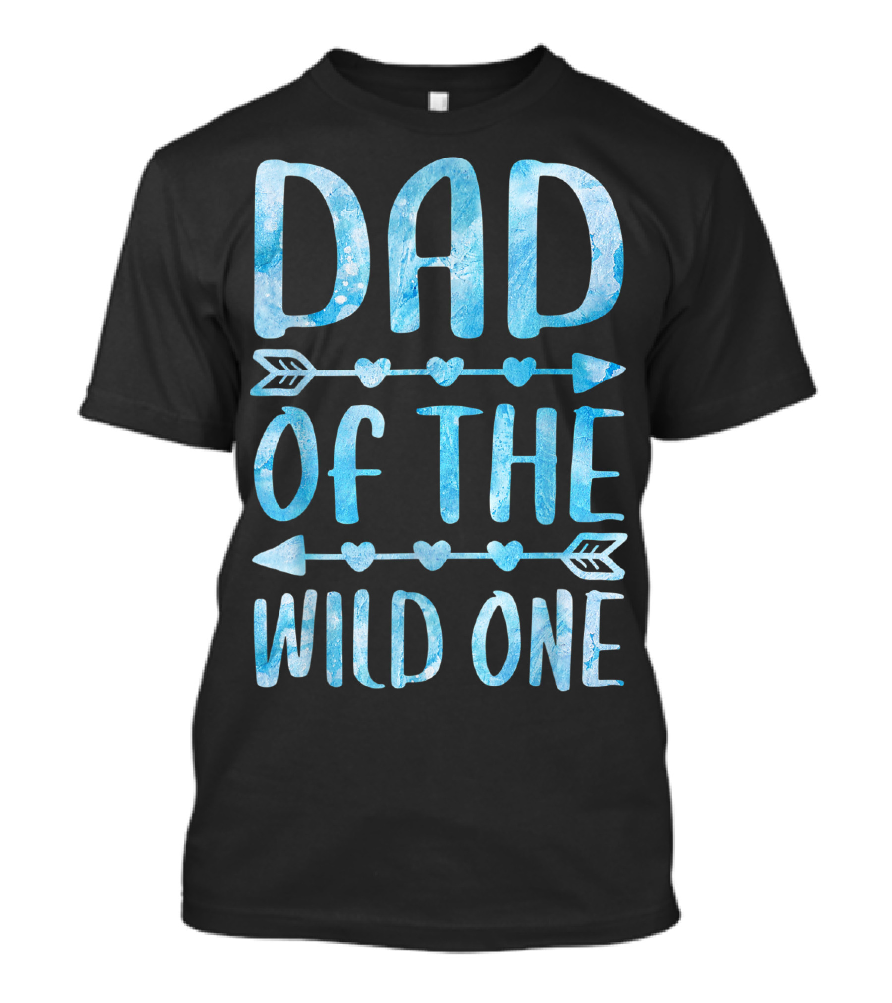 Dad Of The Wild One Father's Day Arrow Hearts T-Shirt