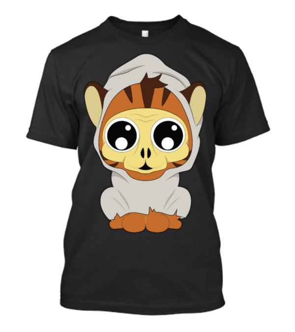 Cute Halloween Lion Skeleton Costume T-Shirt