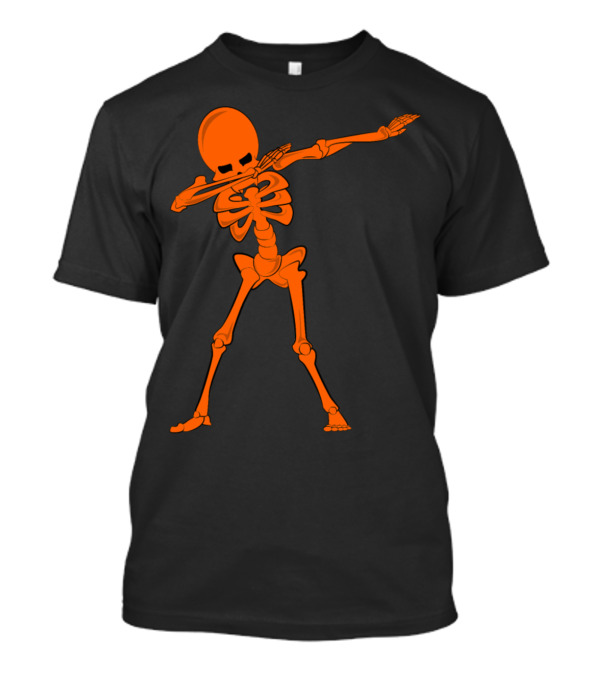Halloween Funny Skeleton Dabbing Dab T-Shirt