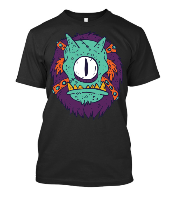 Halloween Party Custom Monster Cyclops Creature T-Shirt