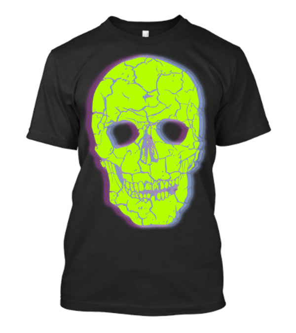 Neon Halloween Skullhead T-Shirt