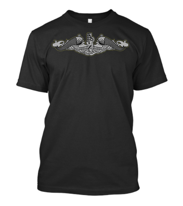 Navy Submarine Warfare Insignia Badge T-Shirt