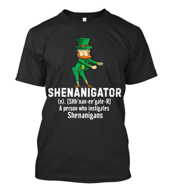 Flossing Shenanigator Leprechaun St. Patrick's Day Shenanigans T-Shirt