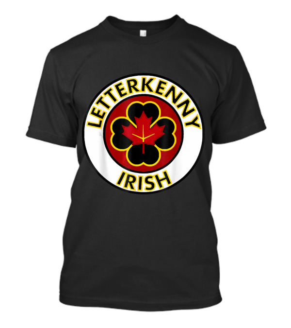 Letterkenny Irish Shamrocks Maple Leaf St Patricks T-Shirt
