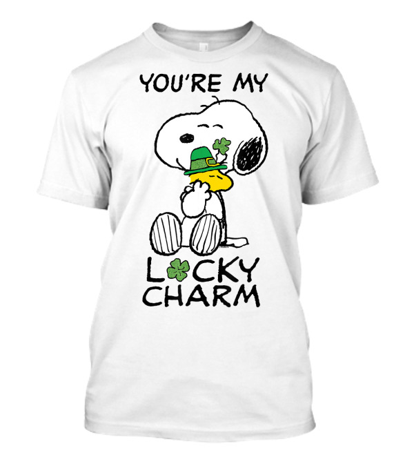 Peanuts St. Patrick's Snoopy You're My Lucky Charm T-Shirt