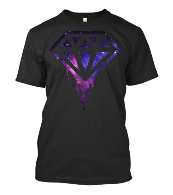 Galaxy Dripping Diamond T-Shirt