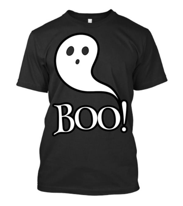 Boo Ghostly Halloween Fun T-Shirt