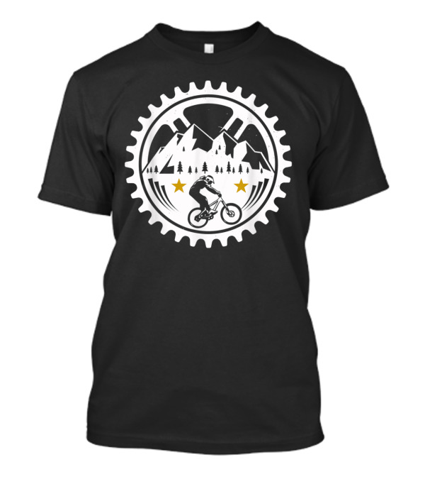 Mountains Biking Adventure Mountain Bike Gear Cyclists T-Shirt