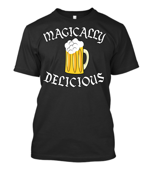 Magically Delicious Funny St. Patrick's Day Beer Mug T-Shirt