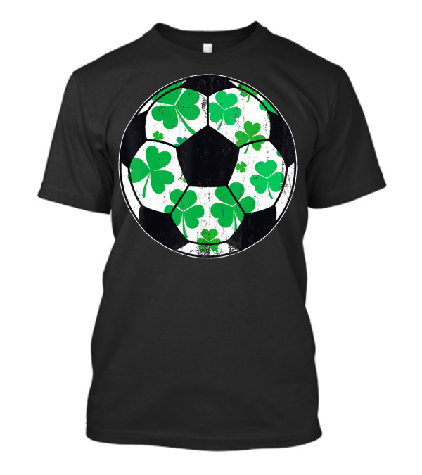 Shamrock Soccer Ball St Patrick's Day T-Shirt