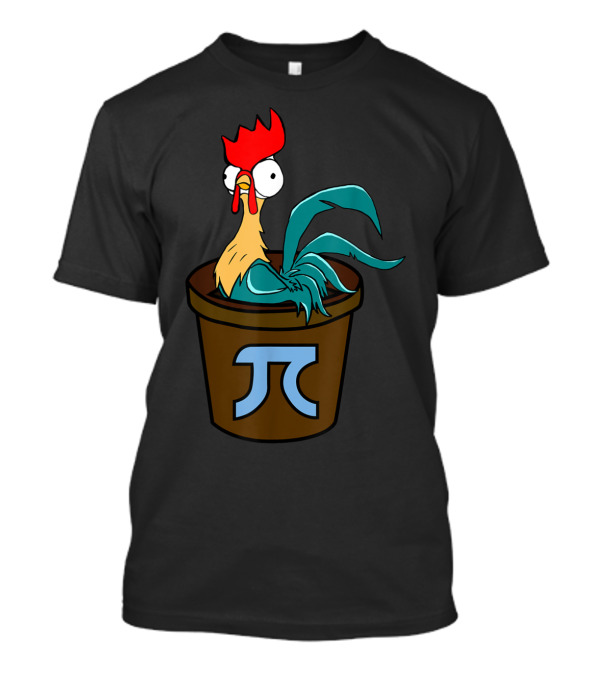 Chicken Pot Pi Day 3.14 Math Teacher Humor T-Shirt