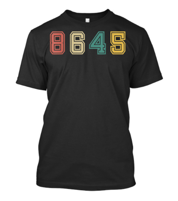 8645 Impeach 45 Anti Trump Democrat Political T-Shirt