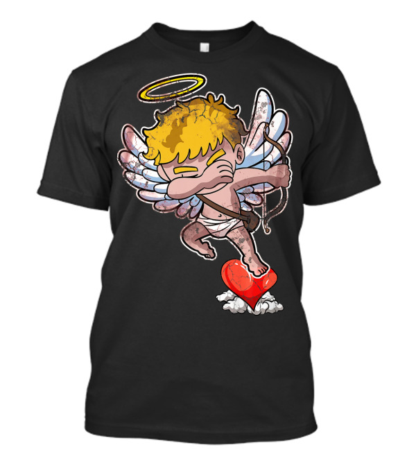 Cupid Dab Heart Valentine's Day T-Shirt