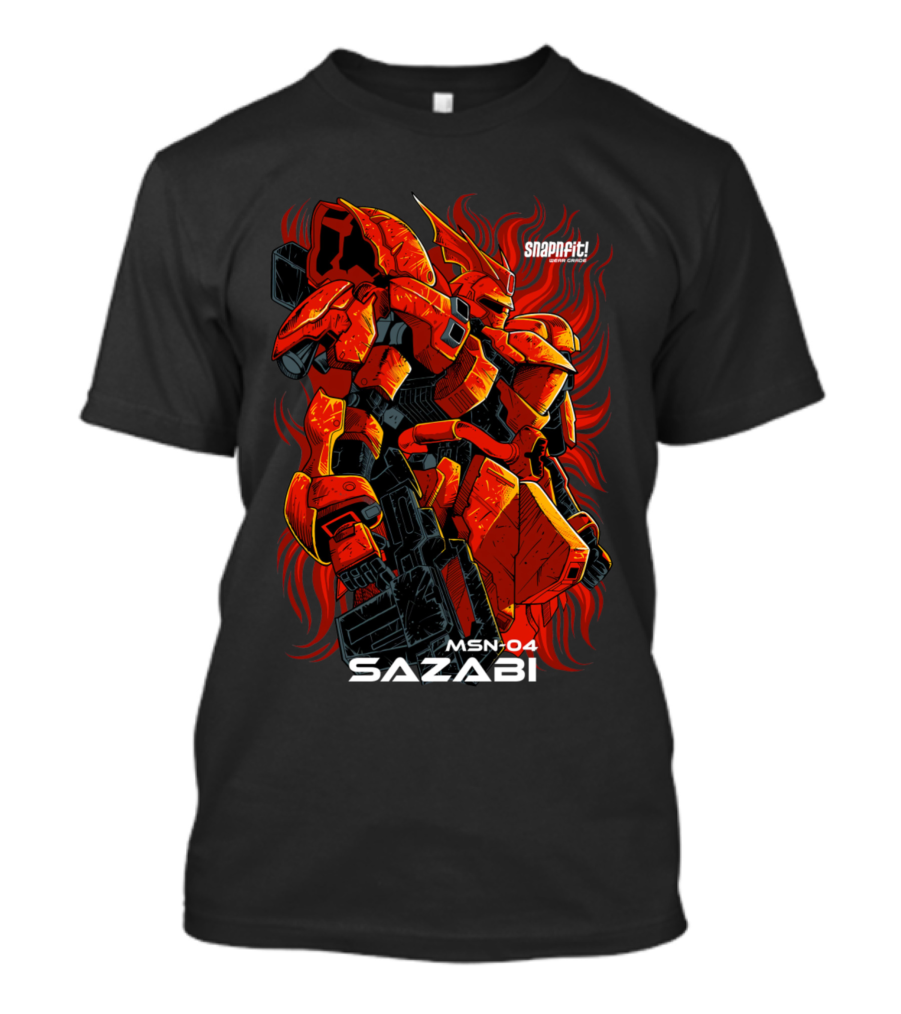 Snapfit MSN-04 Sazabi Gundam T-Shirt