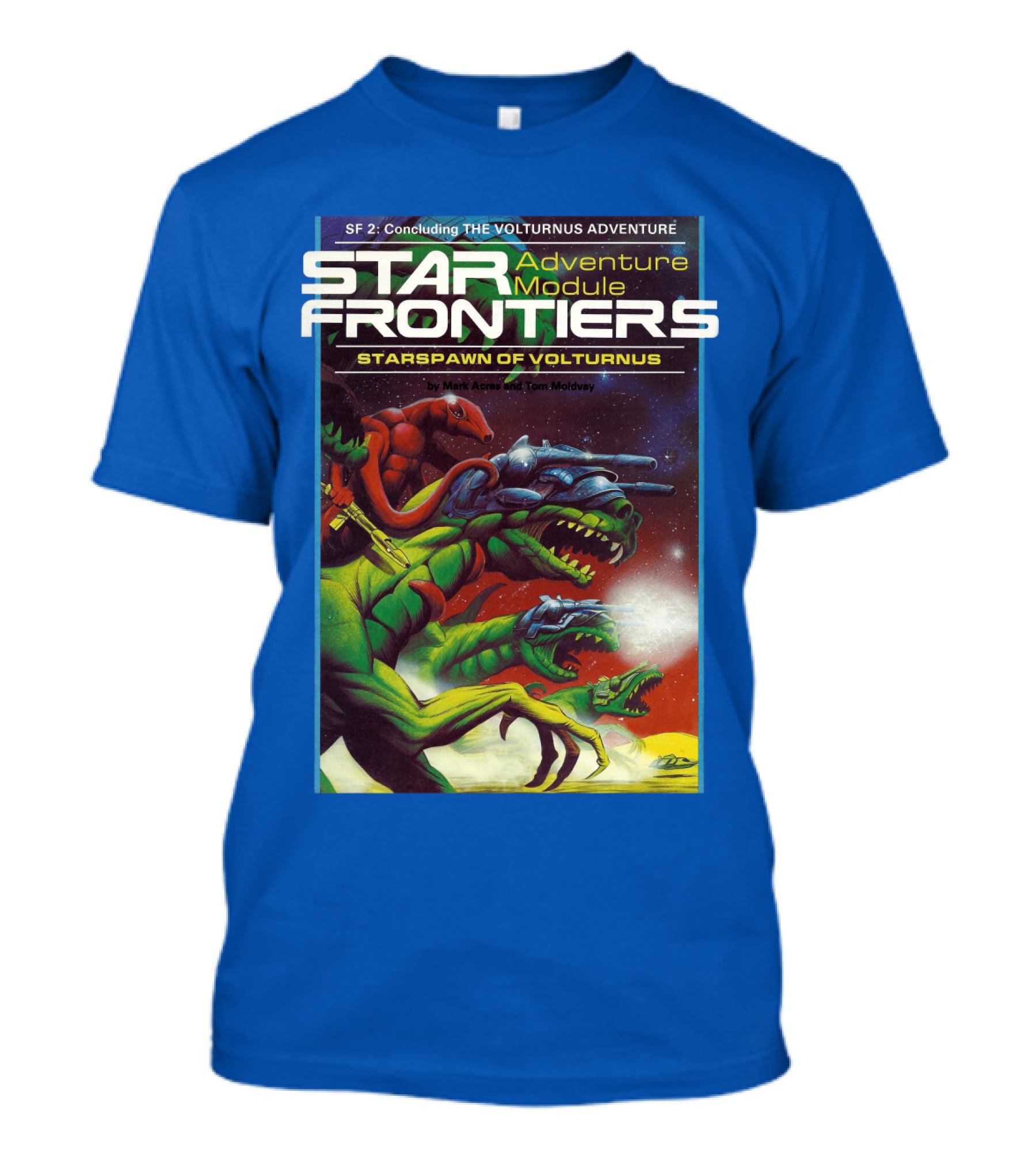 SF Star Frontiers Adventure Module Starspawn Of Volturnus T-Shirt
