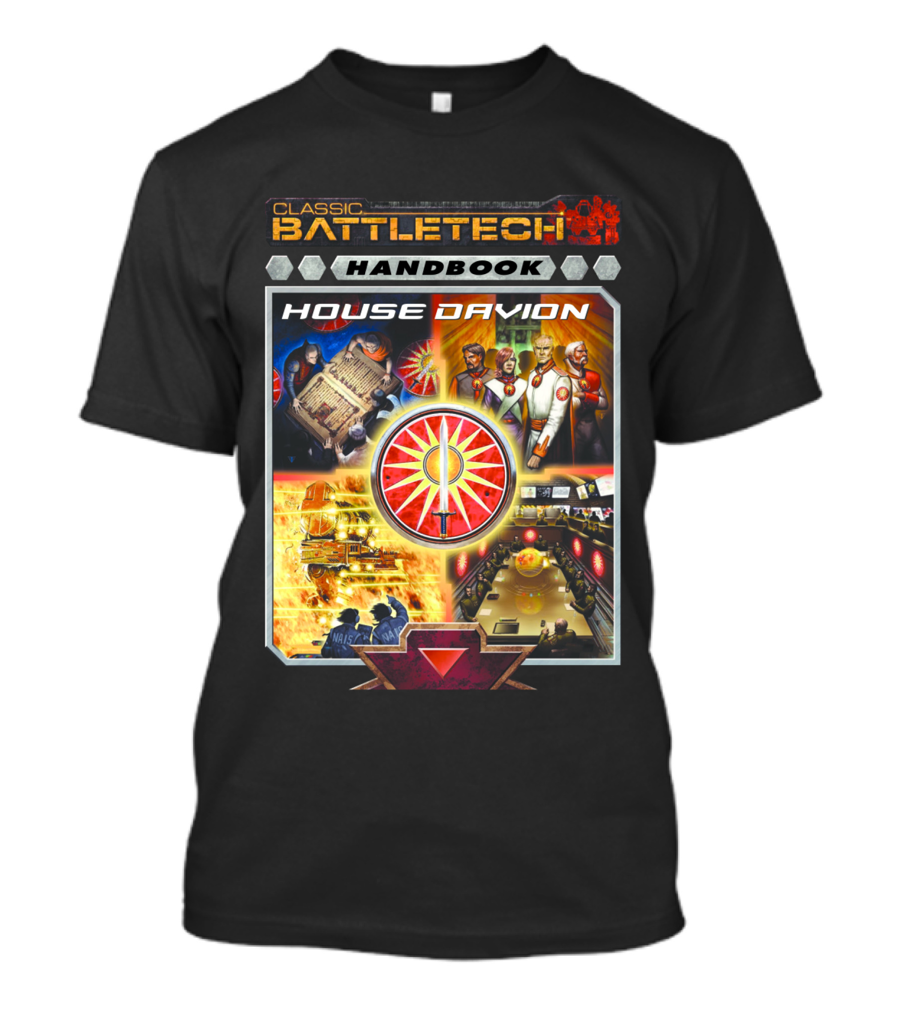 Classic BattleTech Handbook House Davion T-Shirt