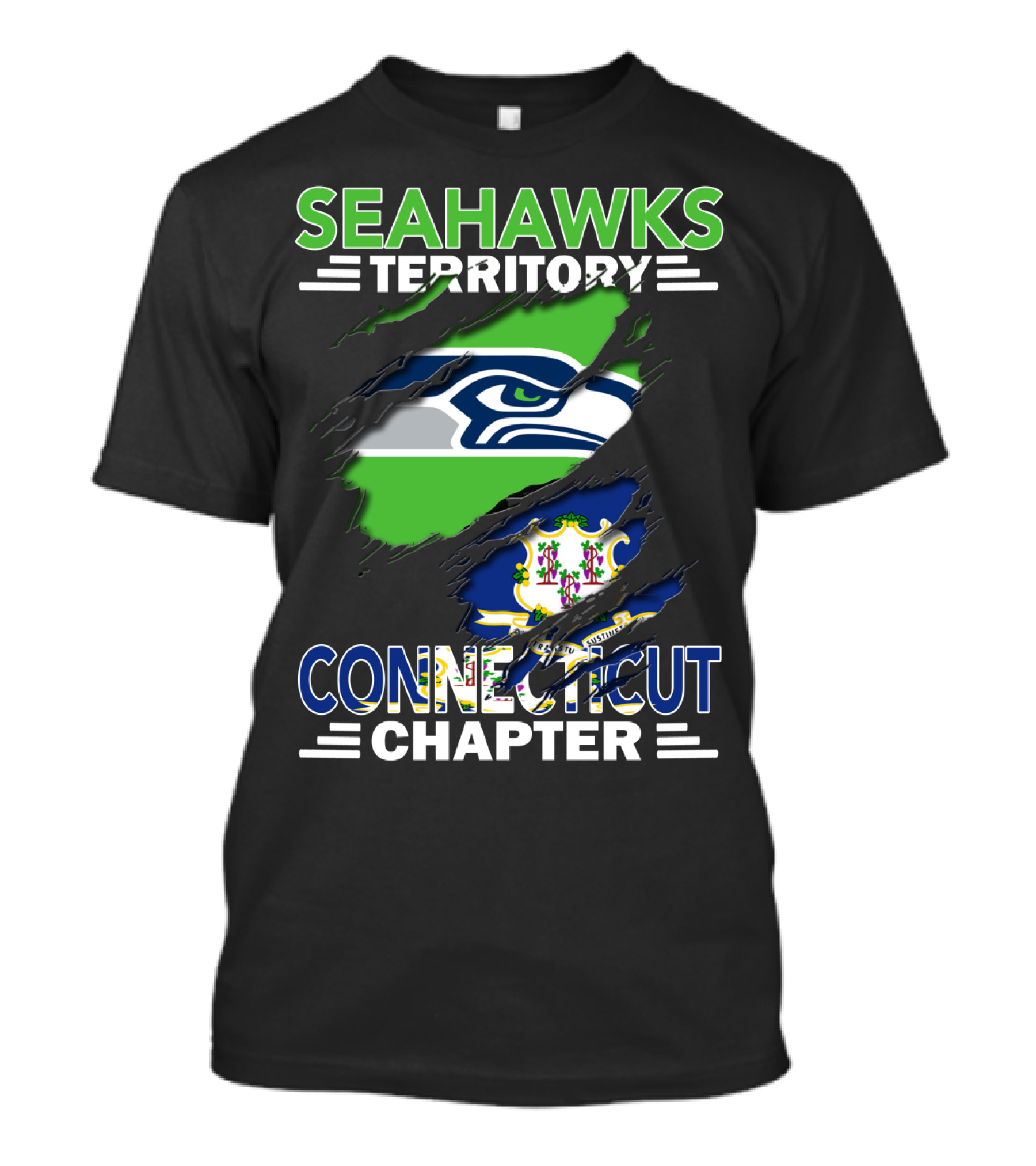 Seahwaks Territory Connecticut Chapter T-Shirt