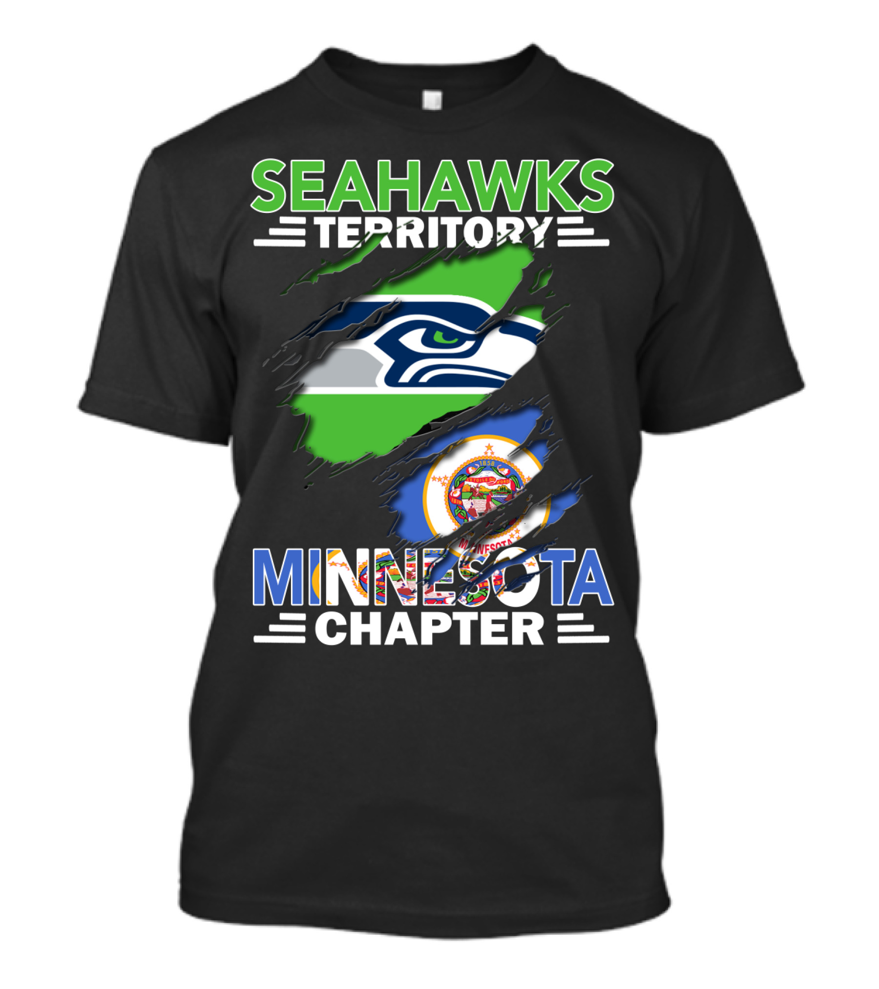 SEAHWKS Territory Minnesota Chapter T-Shirt