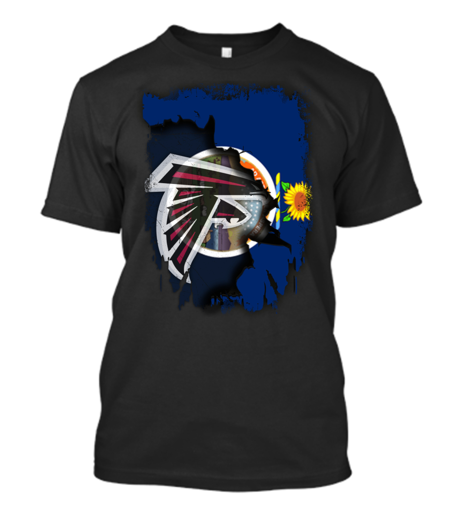 Kansas Meets Falcons United T-Shirt