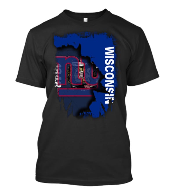 Wisconsin United With Giants T-Shirt