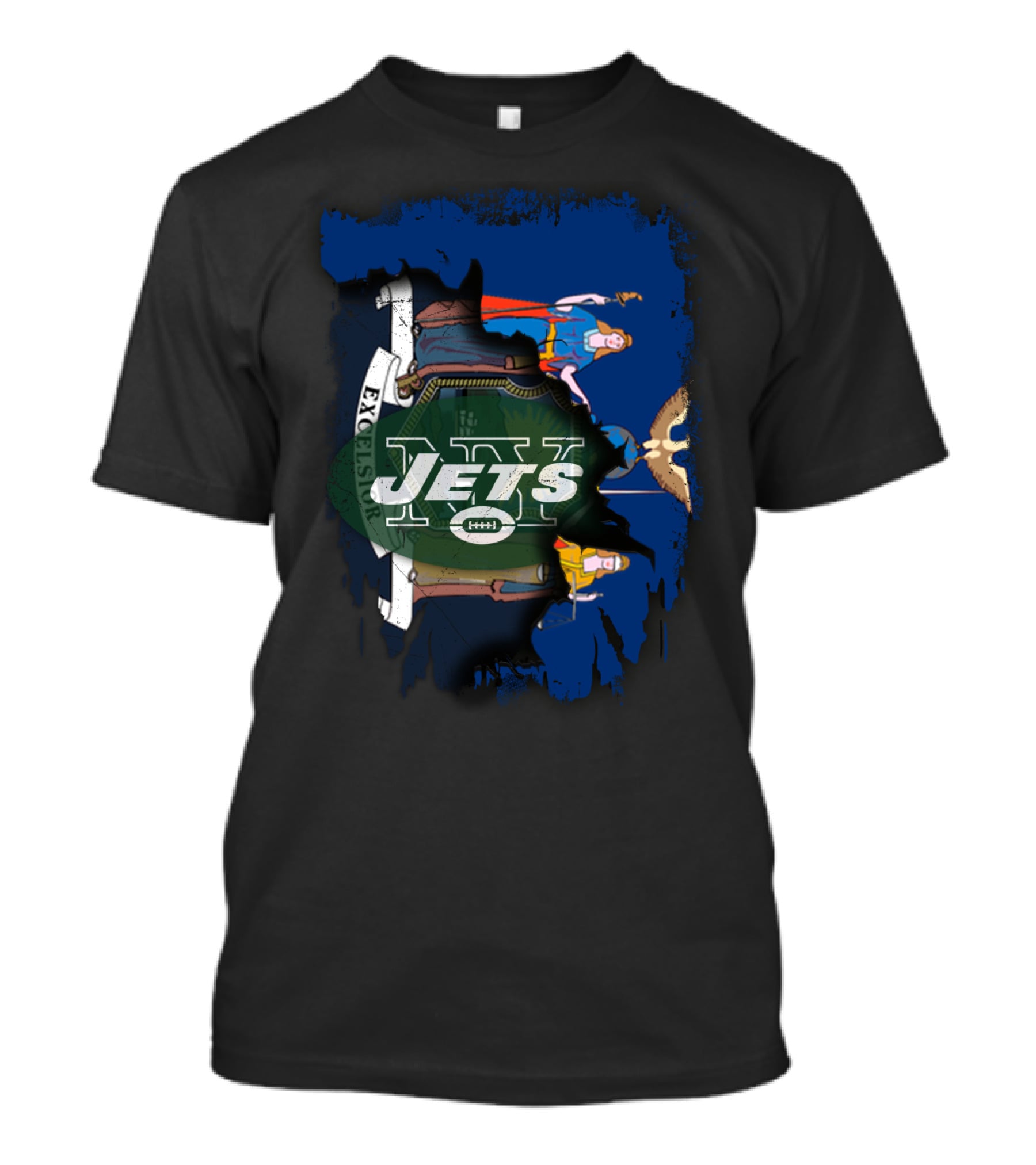 Together New York Jets Excelsior State Pride T-Shirt