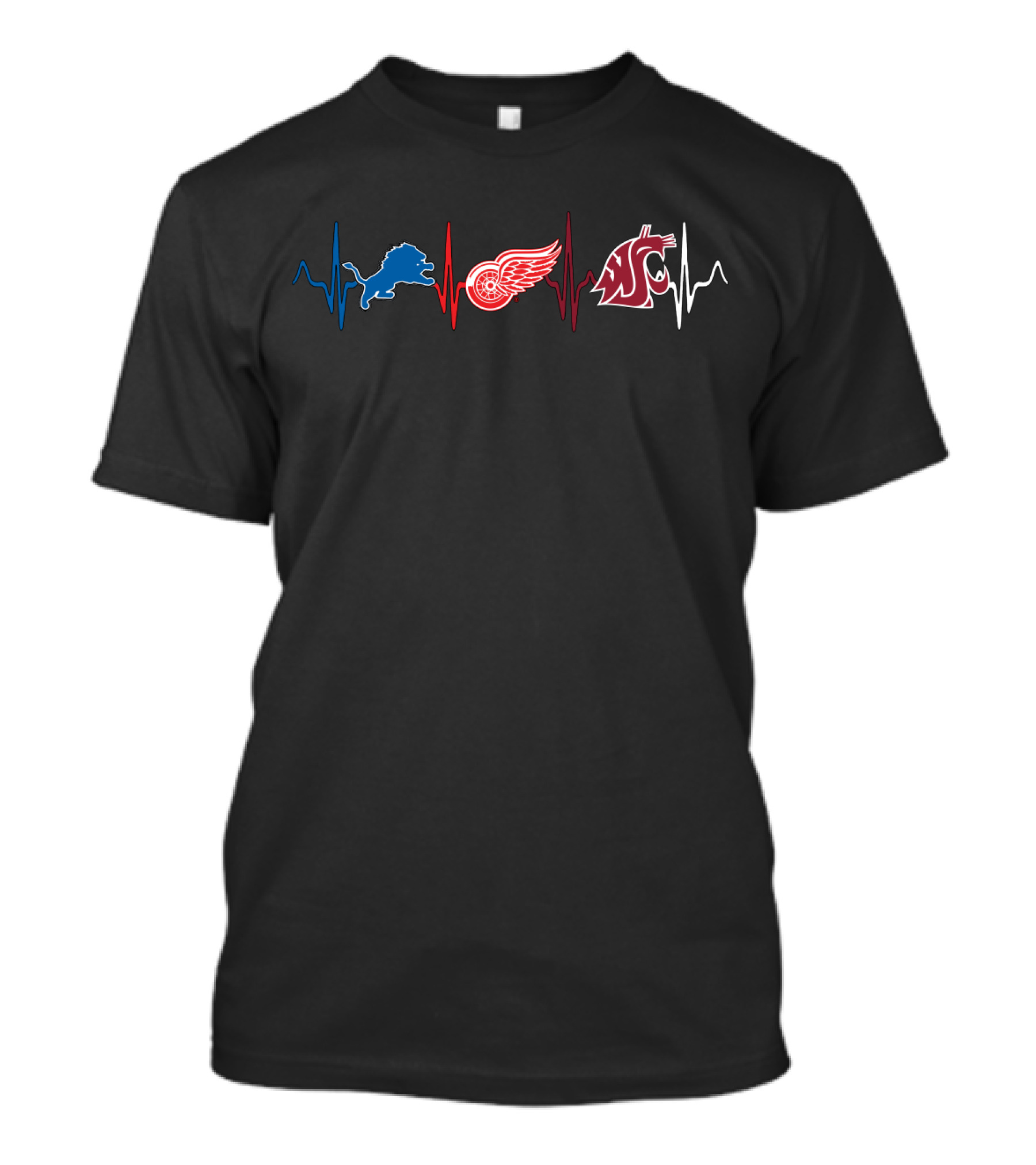 Heartbeats Of Lions Wings Wsc Passion T-Shirt