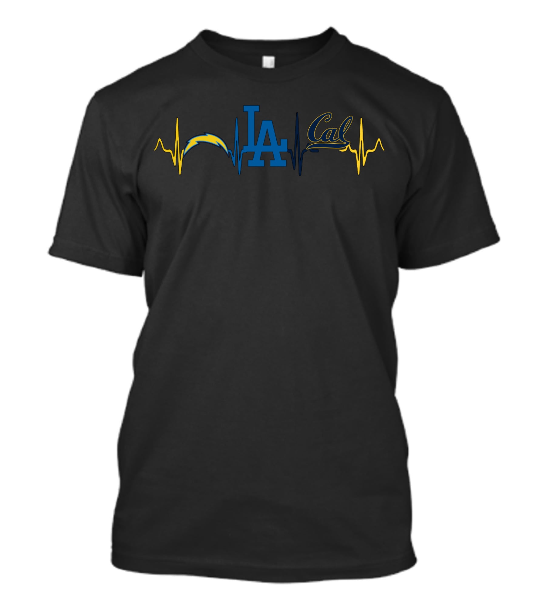 Love Chargers Dodgers Cal Berkeley Cgb T-Shirt