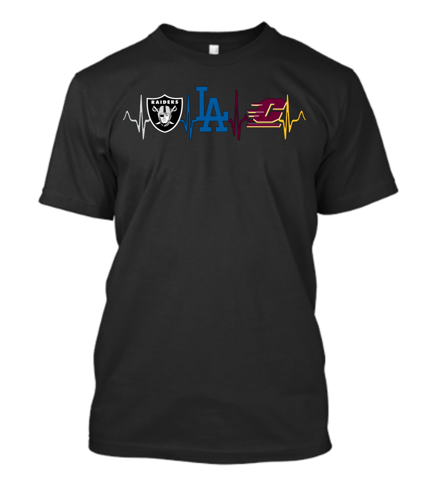 Love Raiders La Dodgers Cmc Team Spirit T-Shirt