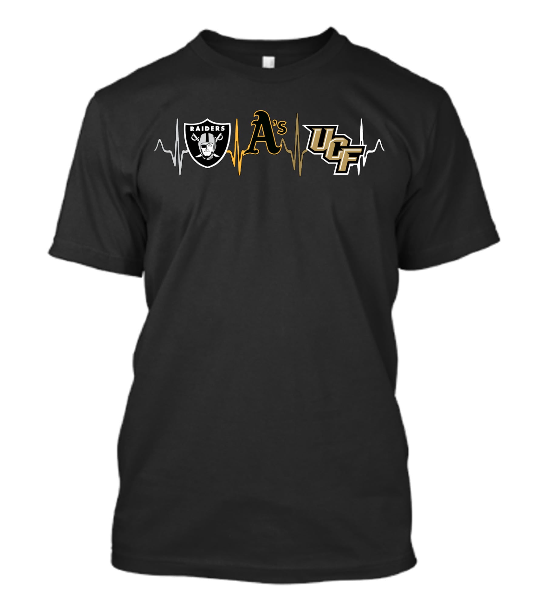 Raiders Athletics A's Ucf Uk Love T-Shirt