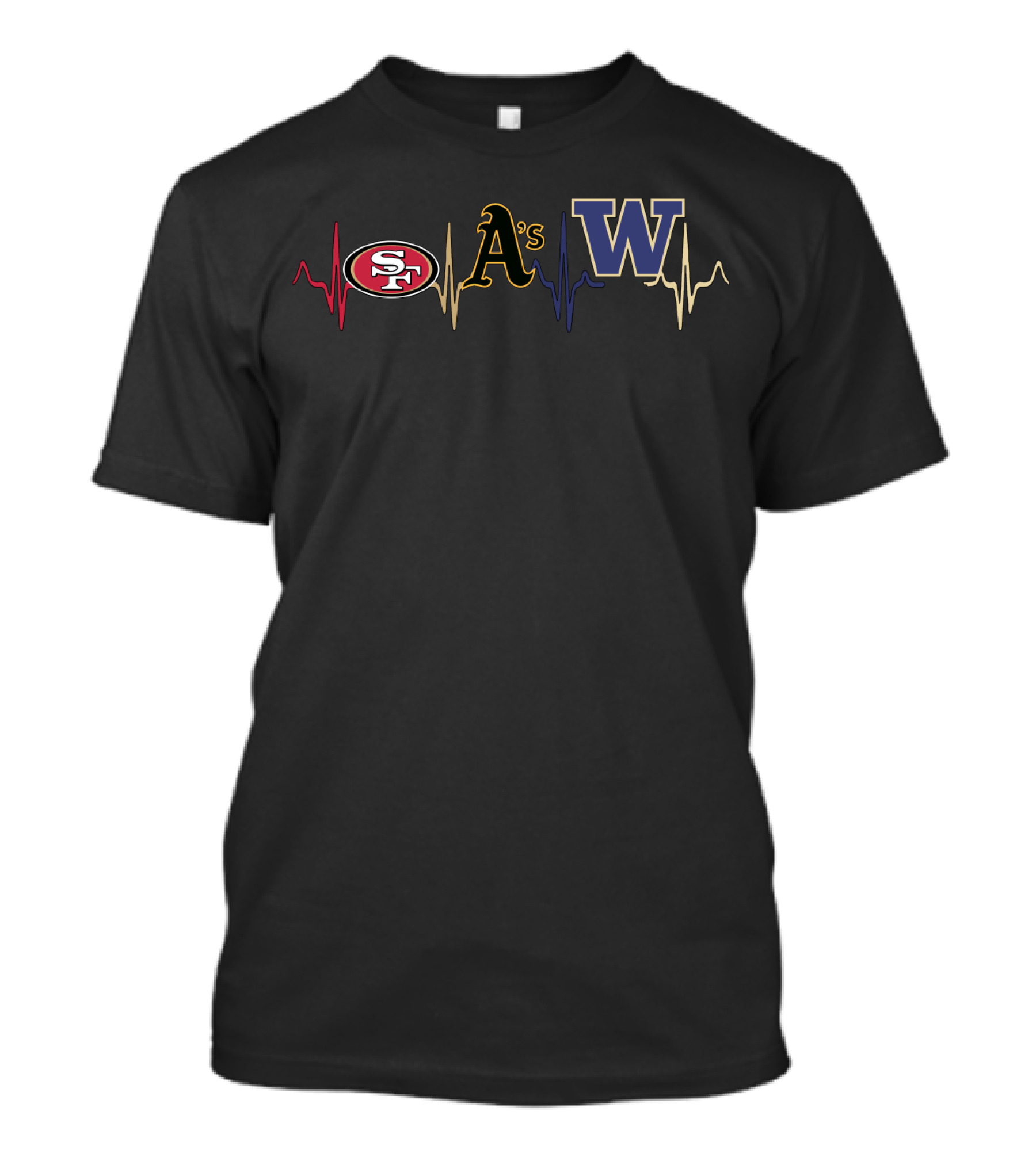 Love 49ers Athletics W Pulse T-Shirt