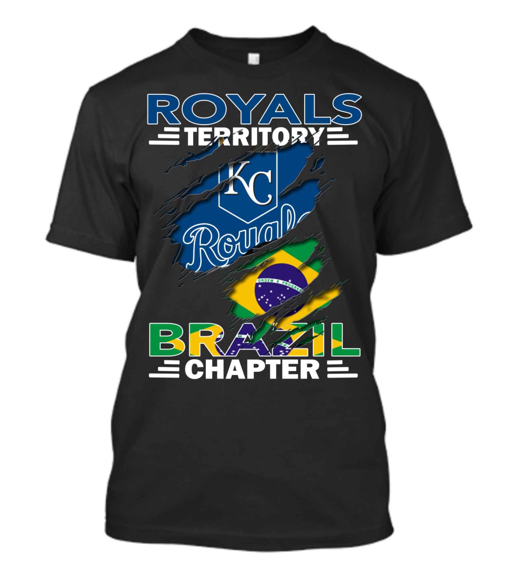 Royals Territory KC Royals Brazil Chapter T-Shirt