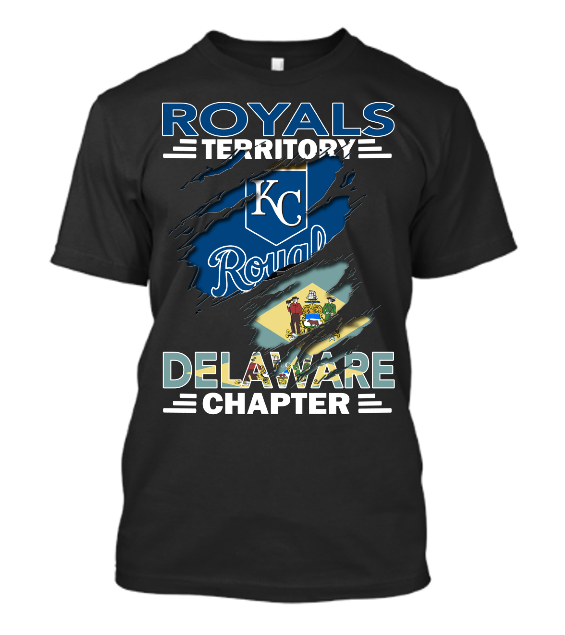 Royals Territory KC Delaware Chapter T-Shirt
