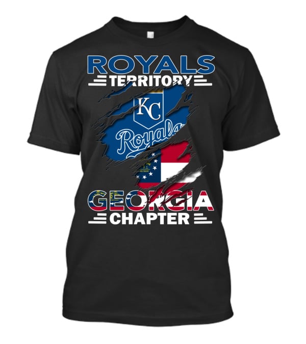 Royals Territory Georgia Chapter KC Flag T-Shirt