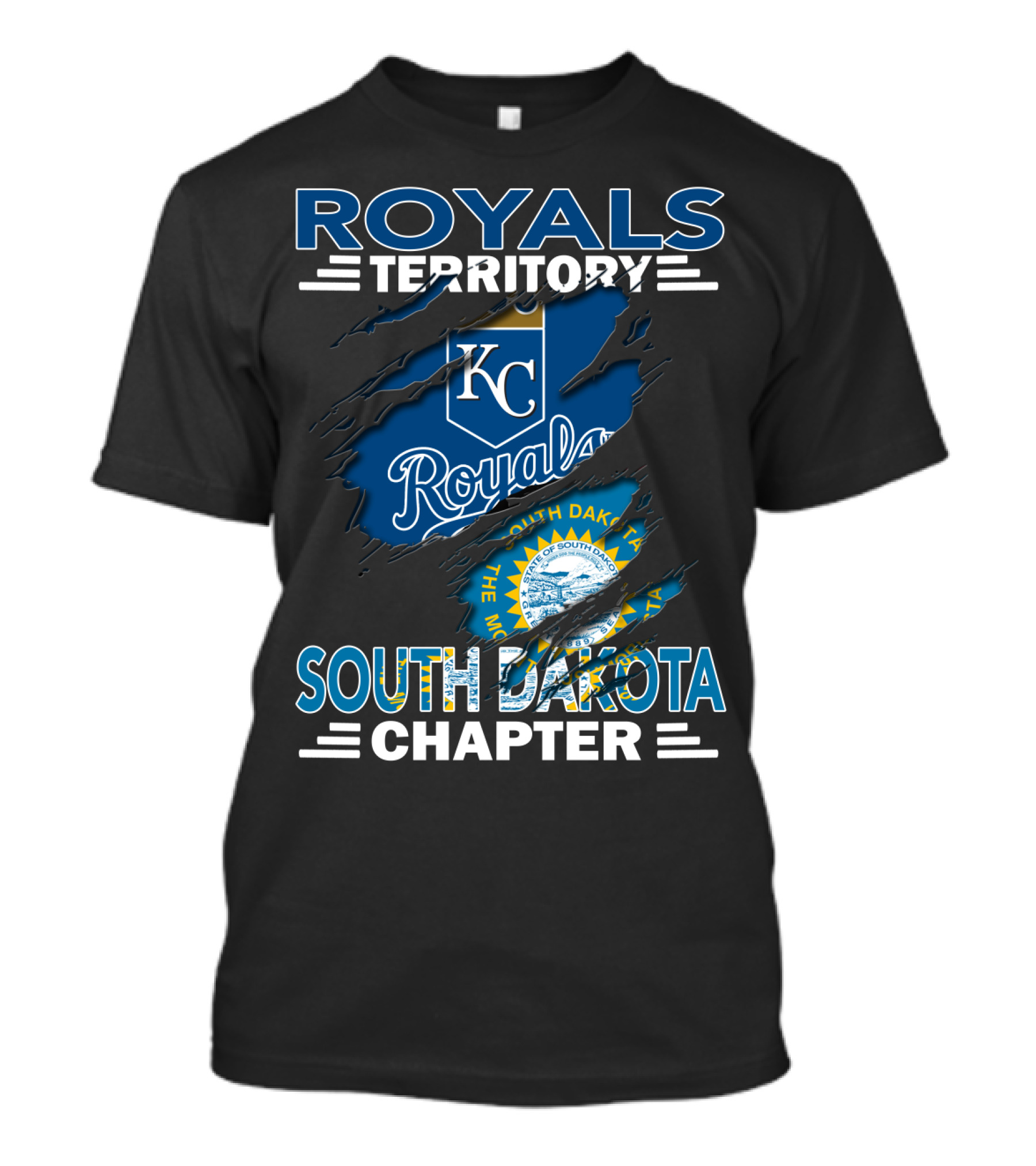 Royals Territory KC Royals South Dakota Chapter T-Shirt