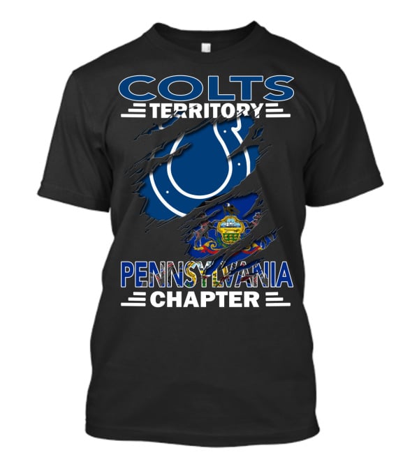 Colts Territory Pennsylvania Chapter Flag T-Shirt