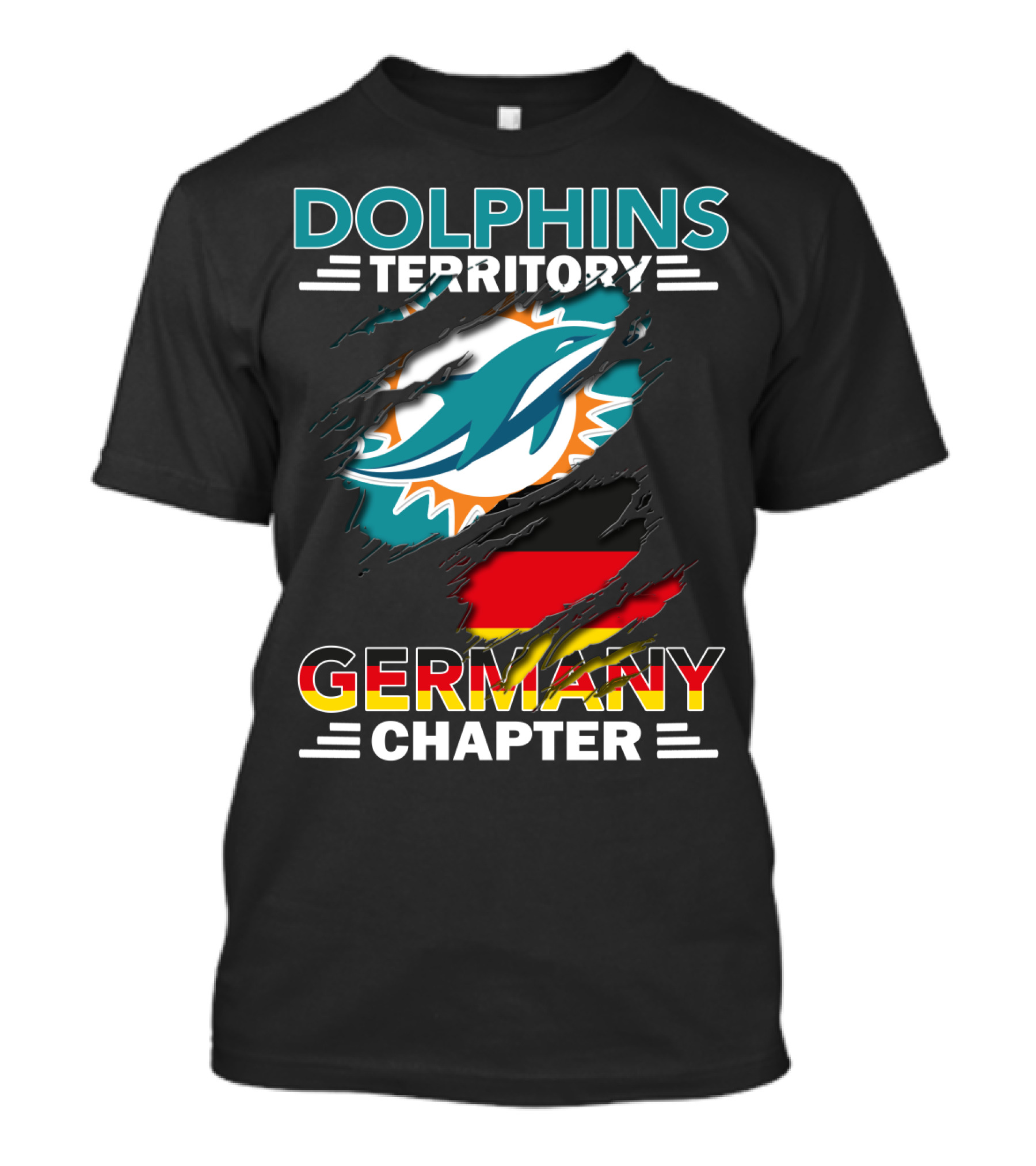 Dolphins Territory Germany Chapter Miami Dolphins T-Shirt