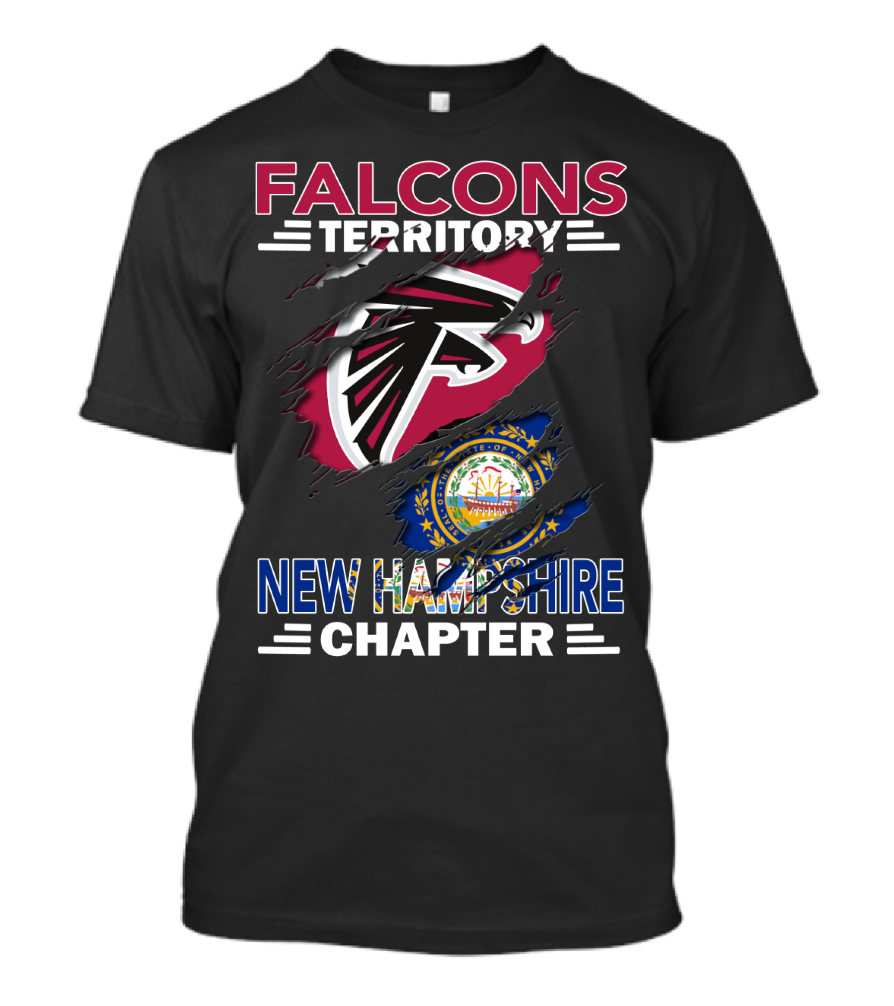 Falcons Territory New Hampshire Chapter T-Shirt