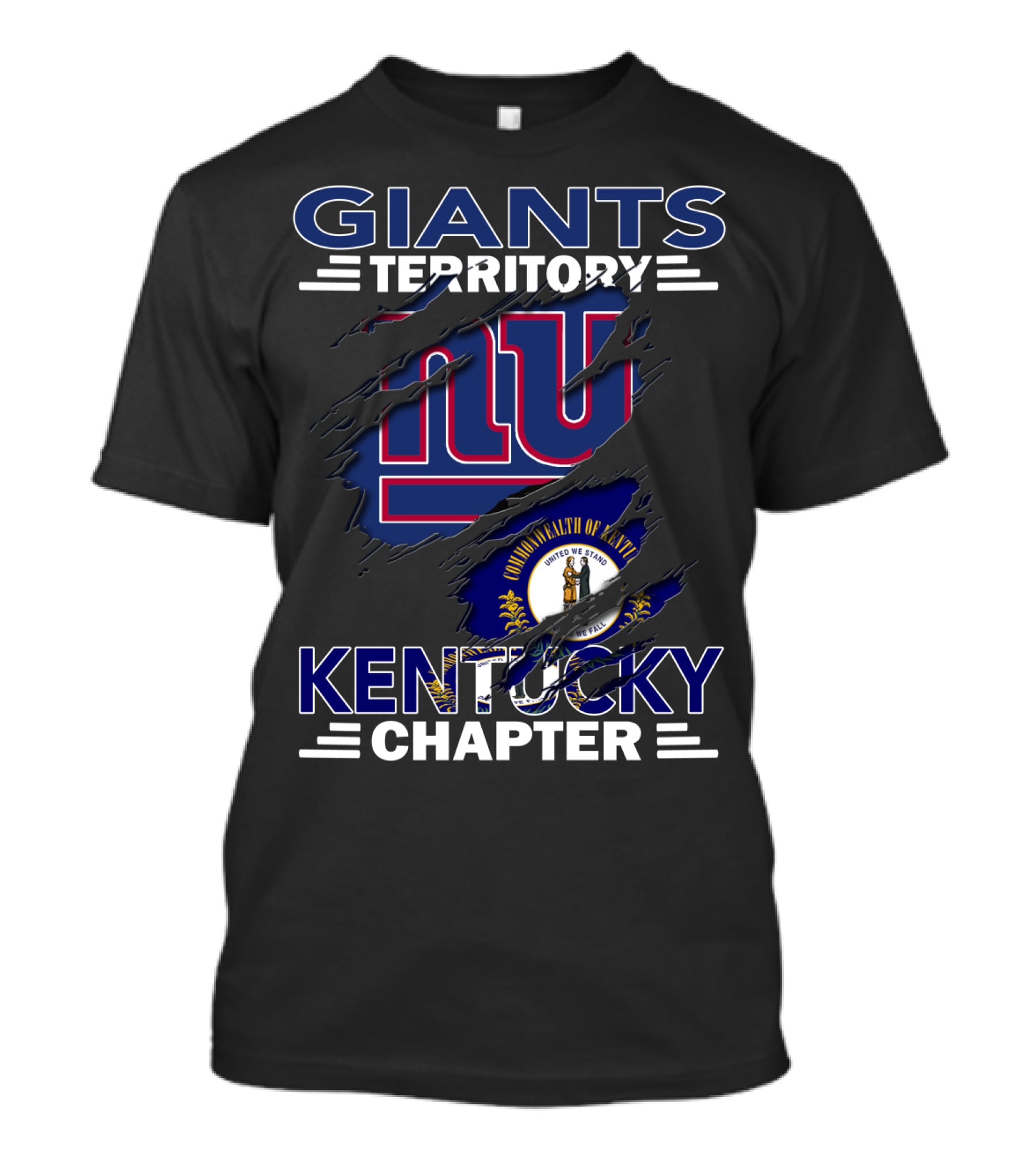 Giants Territory Kentucky Chapter Commonwealth Collaboration T-Shirt