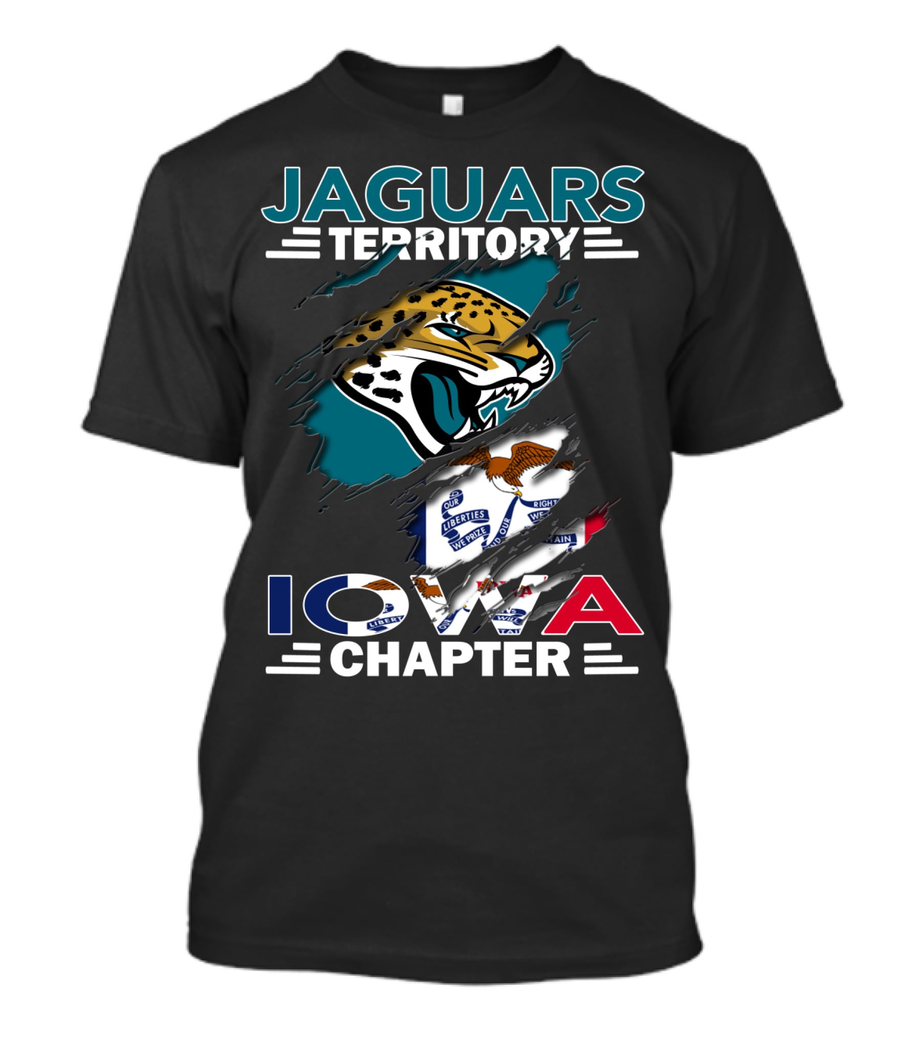 Jaguars Territory Iowa Chapter T-Shirt