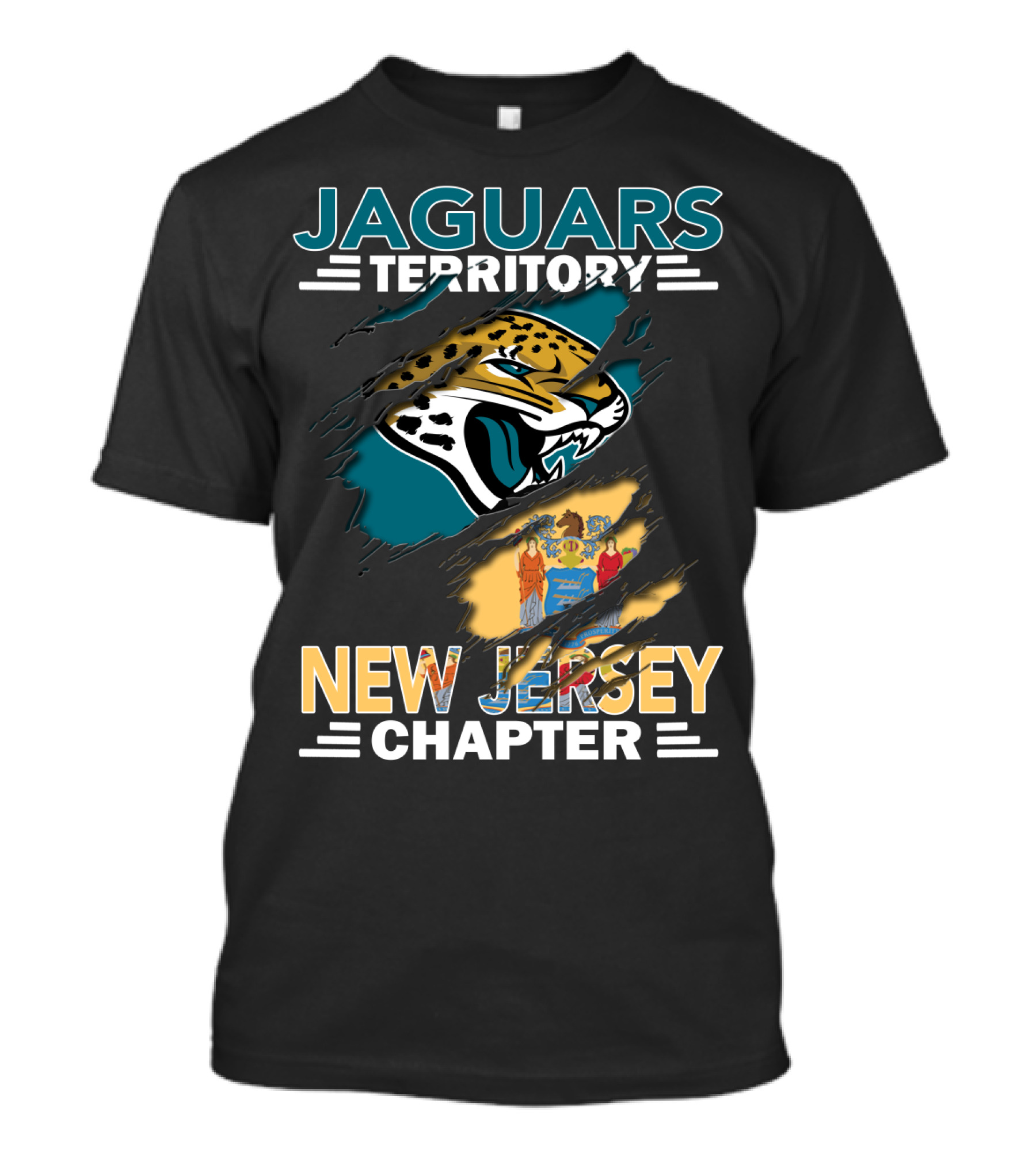 Jaguars Territory New Jersey Chapter T-Shirt